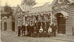 Staff of Loughton Post Office c. 1908, outside Forest Road Office