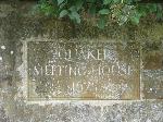 Quaker meeting house sign, Adderbury