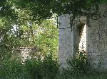 Part of the manor ruins, Hampton Gay